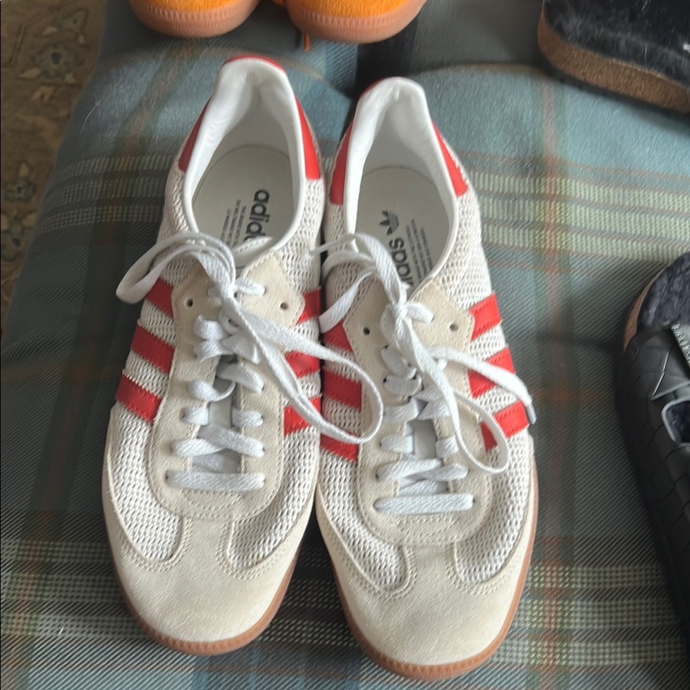 Adidas Classic Red Stripe Sneakers